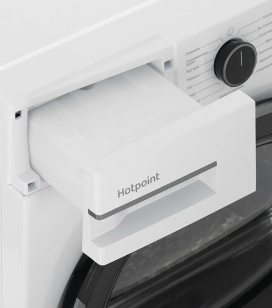 Сушильная машина Hotpoint TDSH 75 W белый, 7 кг, сушка - тепловой насос, программ - 15, 59.7 x 84.6 x 54.3 см