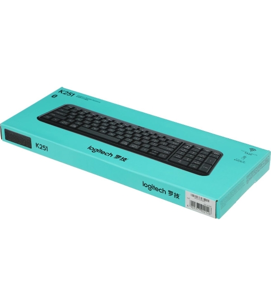 Клавиатура Logitech K251 беспроводная, Bluetooth, чёрный