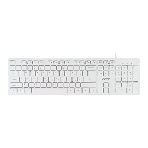 Клавиатура проводная Acer OKW123, USB, белый, фото 1