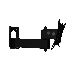 Кронштейн LE'STER LST-101.04 ТВ 10'- 32' vesa 100x100, черный, 1 колено, фото4