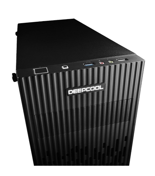 Компьютерный корпус Deepcool MATREXX 30 без БП, большое боковое окно, черный, MICRO ATX/MINI-ITX
