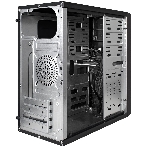Компьютерный корпус Minitower ExeGate BA-203U-UNS400 (mATX, БП UNS400 с вент. 12см, 3хUSB+1хUSB 3.0, аудио, черный), фото2