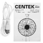 Вентилятор Centek CT-5043 белый, настольный, 8.5 Вт, 4 скорости, 15 см, фото8