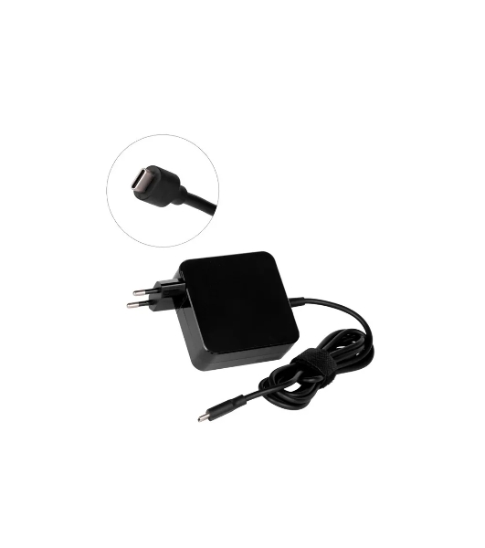 Блок питания (сетевой адаптер) для ноутбуков Xiaomi 65W USB Type-C OEM черный