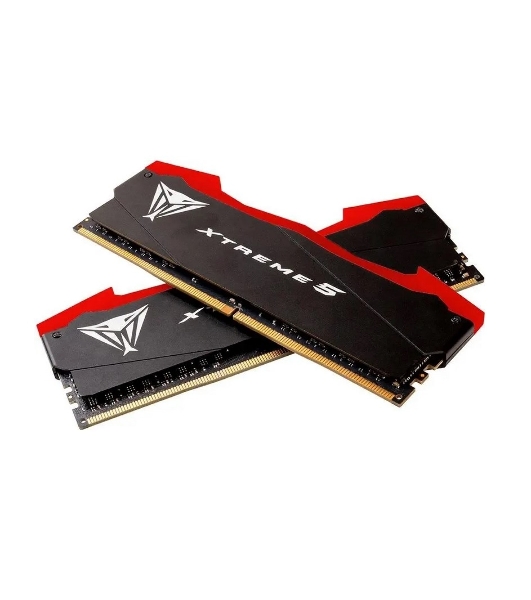 Оперативная память Patriot Viper Xtreme 5, DDR5, 48GB (2x24GB), 8200MHz, CL38, DIMM, с радиаторами, черный