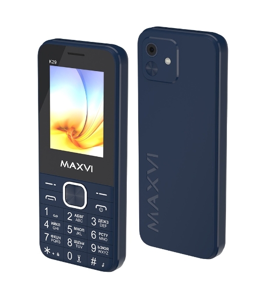 Мобильный телефон Maxvi K29 синий