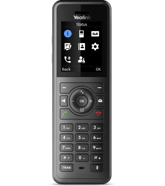 Телефон SIP Yealink W77P черный