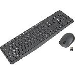 Комплект клавиатура+мышь Logitech MK235 беспроводной, USB, 1000 DPI, серый (заводская гравировка), фото12