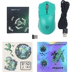 Мышь беспроводная/проводная Raskat MG009WR зеленый, 5000 dpi, радиоканал, USB, кнопки - 7, фото5
