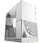 Компьютерный корпус без блока питания Geometric Future Model 4 King Arthur, Midi-Tower, TG, no fans, 2xUSB-A 3.0, 1xUSB 3.2 Type-C, E-ATX, ATX, mATX, mITX белый, фото 1