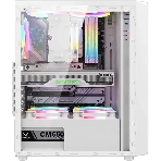 Компьютерный корпус Aerocool/Formula Mana белый без БП ATX 3x120мм 1xUSB 2.0 1xUSB 3.0 audio bott PSU, фото4