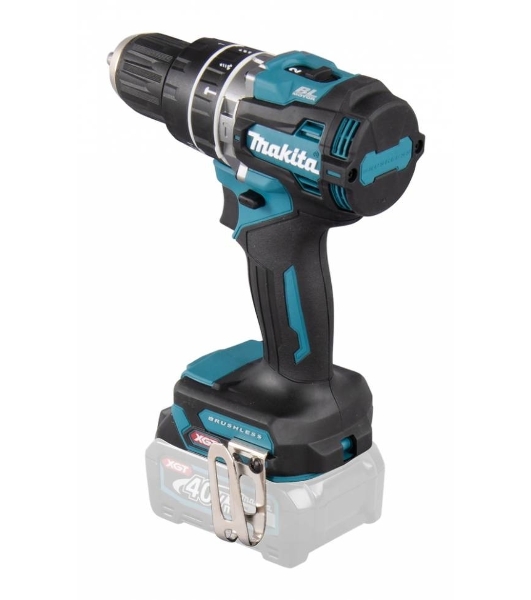 Дрель-шуруповерт Makita HP002GZ, 40 В, 0 Ач, 64 Нм, бесщеточный, ударный