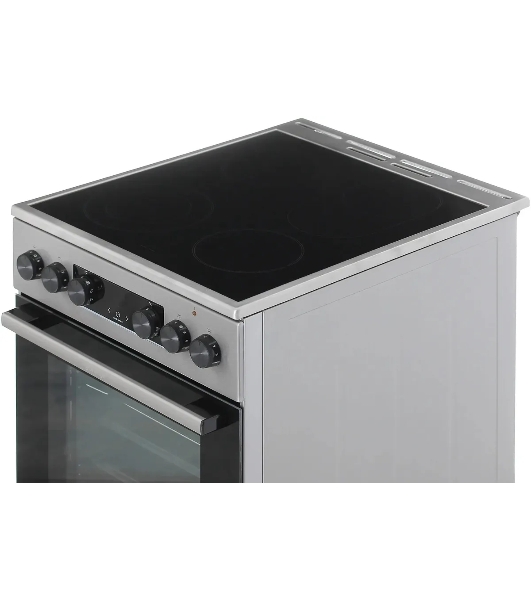 Плита электрическая Gorenje GEC5C40XAOT серебристый, конфорок 4 шт, духовка 70 л, 50 см x 85 см x 59.4 см