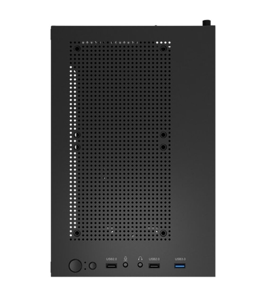 Компьютерный корпус Aerocool/Formula CS-111-G-BK-v1 (mATX, 0.5мм, стекло, USB 3.0 x1, USB 2.0 x2, 1x 12cm Black Fan)