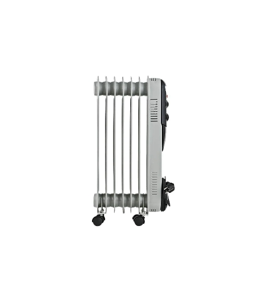 Обогреватель масляный Neoclima NC 9307 белый/черный, 1500 Вт, 15 м2, термостат 28742