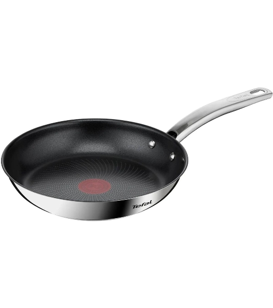 Сковорода Tefal Intuition B8170644, 28см, без крышки, стальной