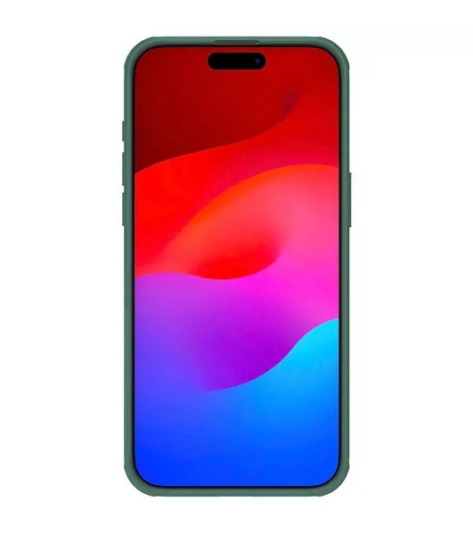 Чехол Super Frosted Shield Pro, темно-зеленый, (AP IP15 Pro Max)