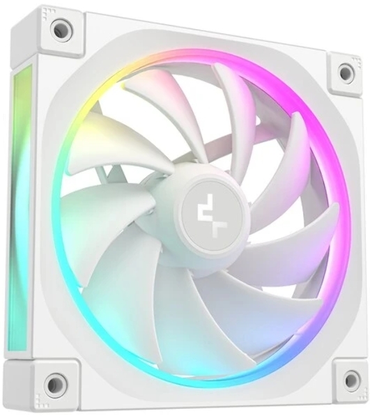 Вентилятор для корпуса Deepcool FL12 WH белый, 120 мм, 2150 об/мин, 32 дБ, 4 pin