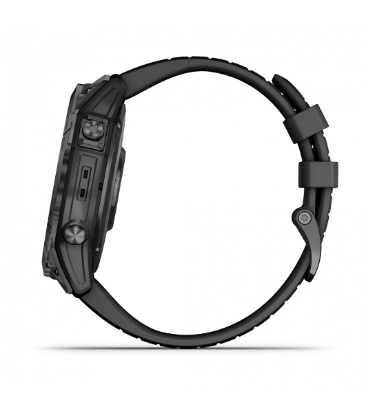 Умные часы Garmin Epix Pro Gen 2 Standard Edition, 1.4' AMOLED, ANT+, Bluetooth, GPS, NFC, Wi-Fi, 10 ATM, серый / черный