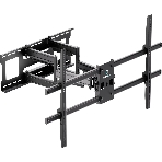 Кронштейн для телевизора ONKRON M10 черный 42'-110' макс.100кг настенный поворотно-выдвижной и наклонный, фото 1