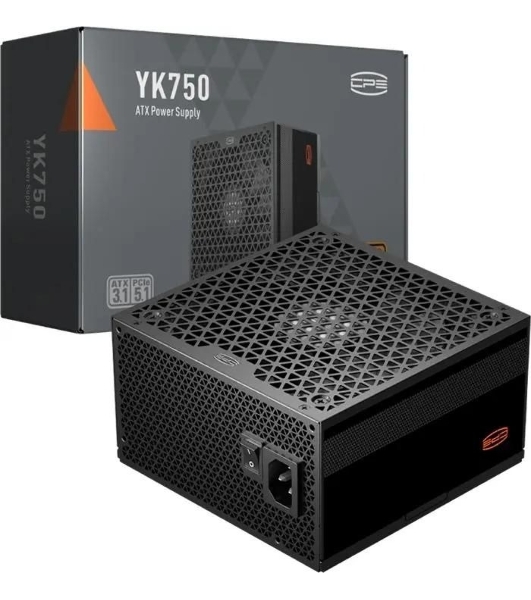 Блок питания ПК PCCOOLER, 750W 80+ Bronze (ATX, ATX 3.1, PCIe 5.1 450W, Non-modular, 1x24(20+4)pin 550мм, 2xCPU 8(4+4)pin 650мм, 2xPCIe*2 8(6+2)pin 500+150мм, 1x12V(2x6) 12+4pin 500мм, 2xSATA*3+MOLEX4pin*1 450+150+150+150мм, Active, 135x135mm, 150x150x86mm, APFC, OVP, UVP, OCP, SCP, OTP, OPP, SPD)