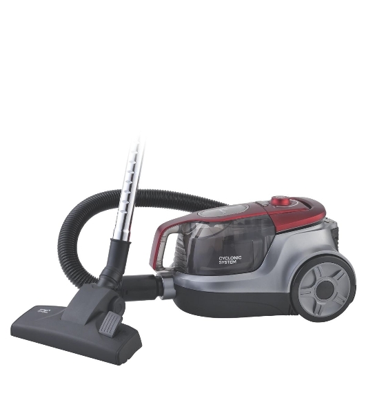 Пылесос Vitek VT-CV3113 красный/серый, 450/2200 Вт, уборка сухая, пылесборник контейнер 2 л