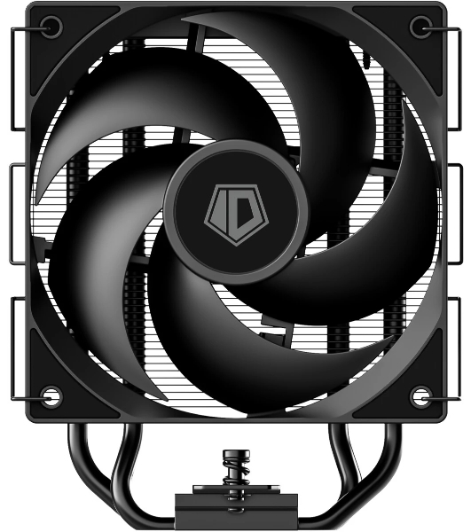 Кулер для процессора ID-COOLING SE-214-XT V2 черный LGA1851/1700/1200/115X/AM5/AM4 (16шт/кор, TDP 200W, PWM, 4 тепл.трубки прямого контакта, FAN 120мм) RET