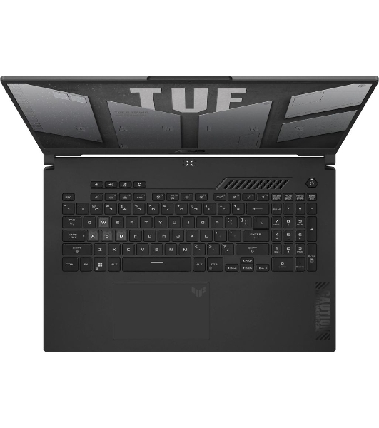 Ноутбук ASUS TUF Gaming FA707NUQ-HX010/17.3'/IPS/AMD Ryzen 7 170/16Gb/512Gb SSD/NVIDIA GeForce RTX 4050 6Gb/noOS/черный/2.6kg