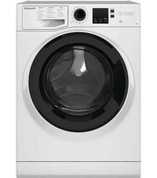 Стиральная машина Hotpoint NSS 6015 K RU белый, загр. фронтальная макс.: 6 кг 1000 об/мин класс: А