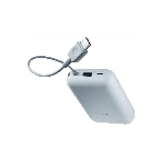 Портативный аккумулятор Xiaomi Power Bank 10000mAh (встроенный кабель) Ледяной синий GL, фото8