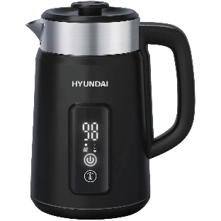 Чайник электрический Hyundai HYK-S3505 1.5 л, 2200 Вт, черный