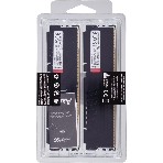 Оперативная память Kingston Fury Beast, DDR5, 32GB (2x16GB), 5200MHz, CL40, DIMM, радиатор, черный, фото2