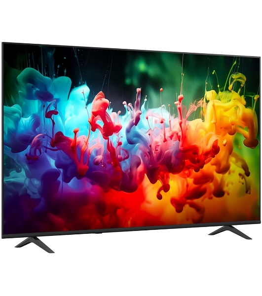 Телевизор LG 85QNED70B6A, 85', черный, mini-LED, 4K Ultra HD, 60Hz, webOS