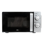 Микроволновая печь JVC JK-MW140M серебристый, 20 л, 700 Вт, переключатели - поворотный механизм, фото 1