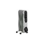 Обогреватель масляный Neoclima NC 9307 белый/черный, 1500 Вт, 15 м2, термостат 28742, фото3
