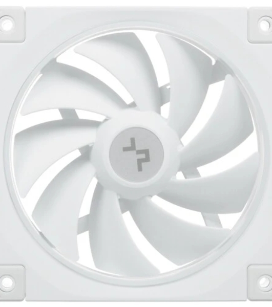 Вентилятор для корпуса Deepcool FL12 WH белый, 120 мм, 2150 об/мин, 32 дБ, 4 pin