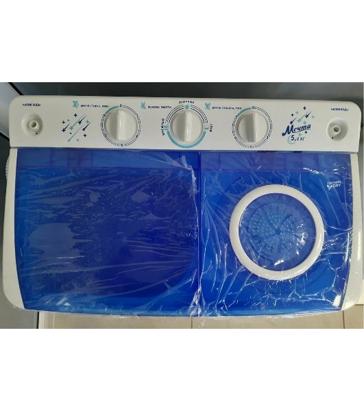 Стиральная машина Мечта WMS T513UPTA01 белая, загрузка вертикальная 5кг, 1350 об/мин., класс: A+