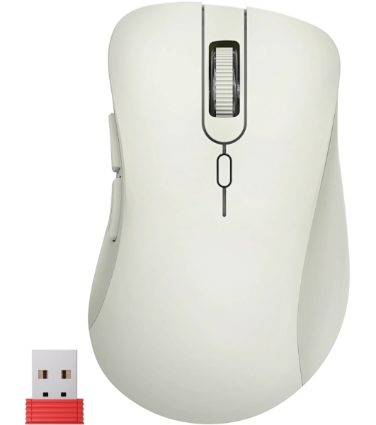 Мышь беспроводная Defender Dana MB-266 светло-серый, 3200 dpi, радиоканал, Bluetooth, USB, кнопки - 6