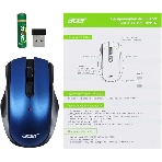 Мышь беспроводная Acer OMR031 черный/синий, 1600 dpi, радиоканал, USB, кнопки - 4, фото5