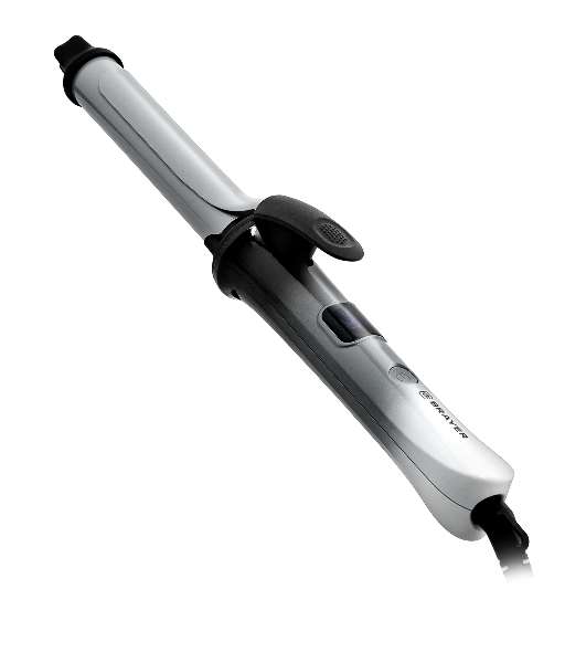 Щипцы для завивки волос BRAYER BR3211 серый, 32 мм, 200 °C, 6 режимов