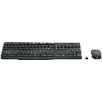 Комплект клавиатура+мышь Logitech MK235 беспроводной, USB, 1000 DPI, серый (заводская гравировка), фото15