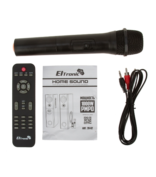 Колонка ELTRONIC 08' (20-82 HOME SOUND) динамик 6шт/2х8'; 2х4'; 2х1.5' комплект 2 колонки (белая)