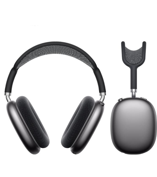 Наушники накладные Hoco W65 PLUS т.серый беспроводные bluetooth оголовье (50397)