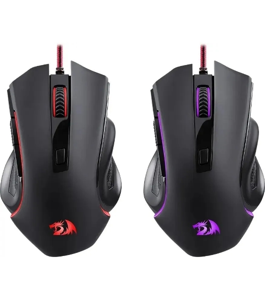Комплект клавиатура+мышь Redragon S137 проводной, USB, чёрный