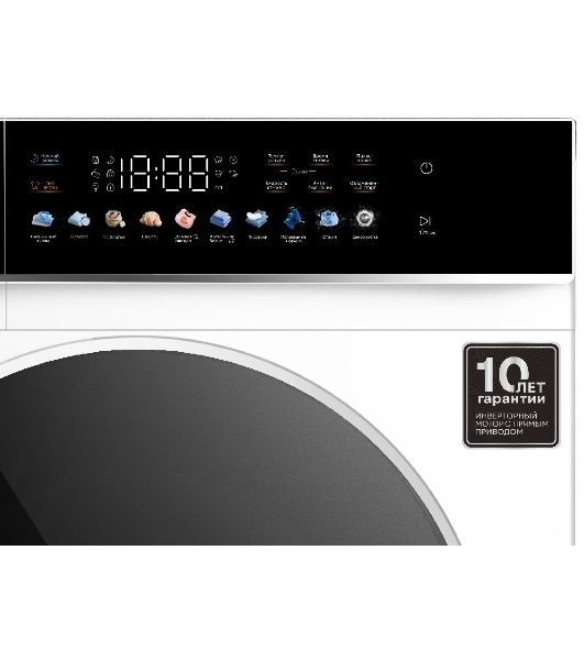 Стиральная машина Korting KWM 60DS1260 белый, загрузка фронтальная 10 кг, 1200 об/мин, класс A+++