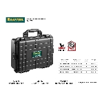 Ящик ударопрочный 'PANZER' пластиковый, степень защиты IP55, 13', KRAFTOOL, фото9