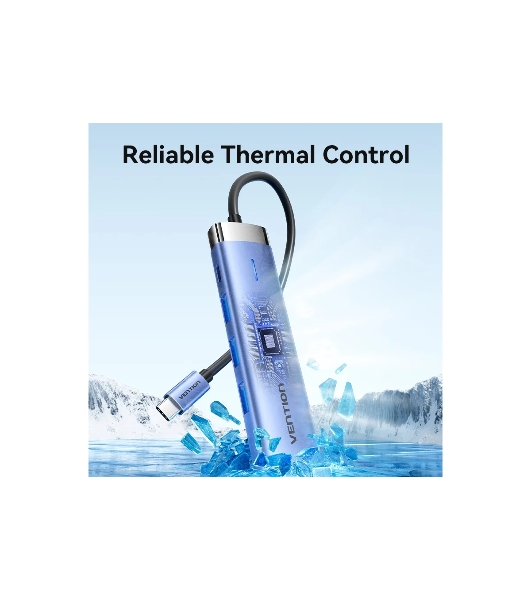 USB-разветвитель Vention TGESB, USB Type-C, USB/HDMI, USB Type-C