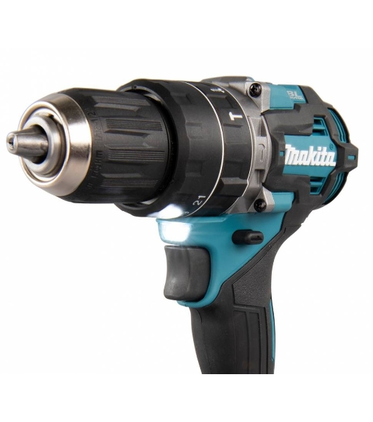 Дрель-шуруповерт Makita HP002GZ, 40 В, 0 Ач, 64 Нм, бесщеточный, ударный