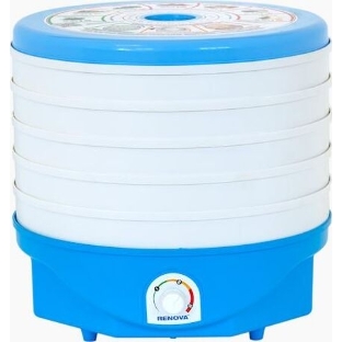 Сушилка для овощей и фруктов Renova DVN37-500/5 (В) белый/голубой