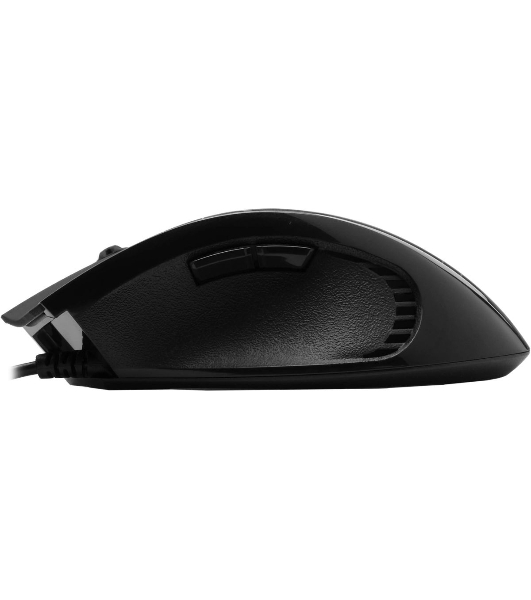 Мышь проводная A4Tech X87 черный, 2400 dpi, USB, кнопки - 8